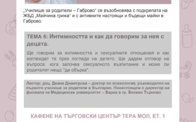 19 май – Училище за родители