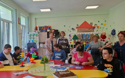 На 1 юни на гости в Дневния център за деца с увреждания